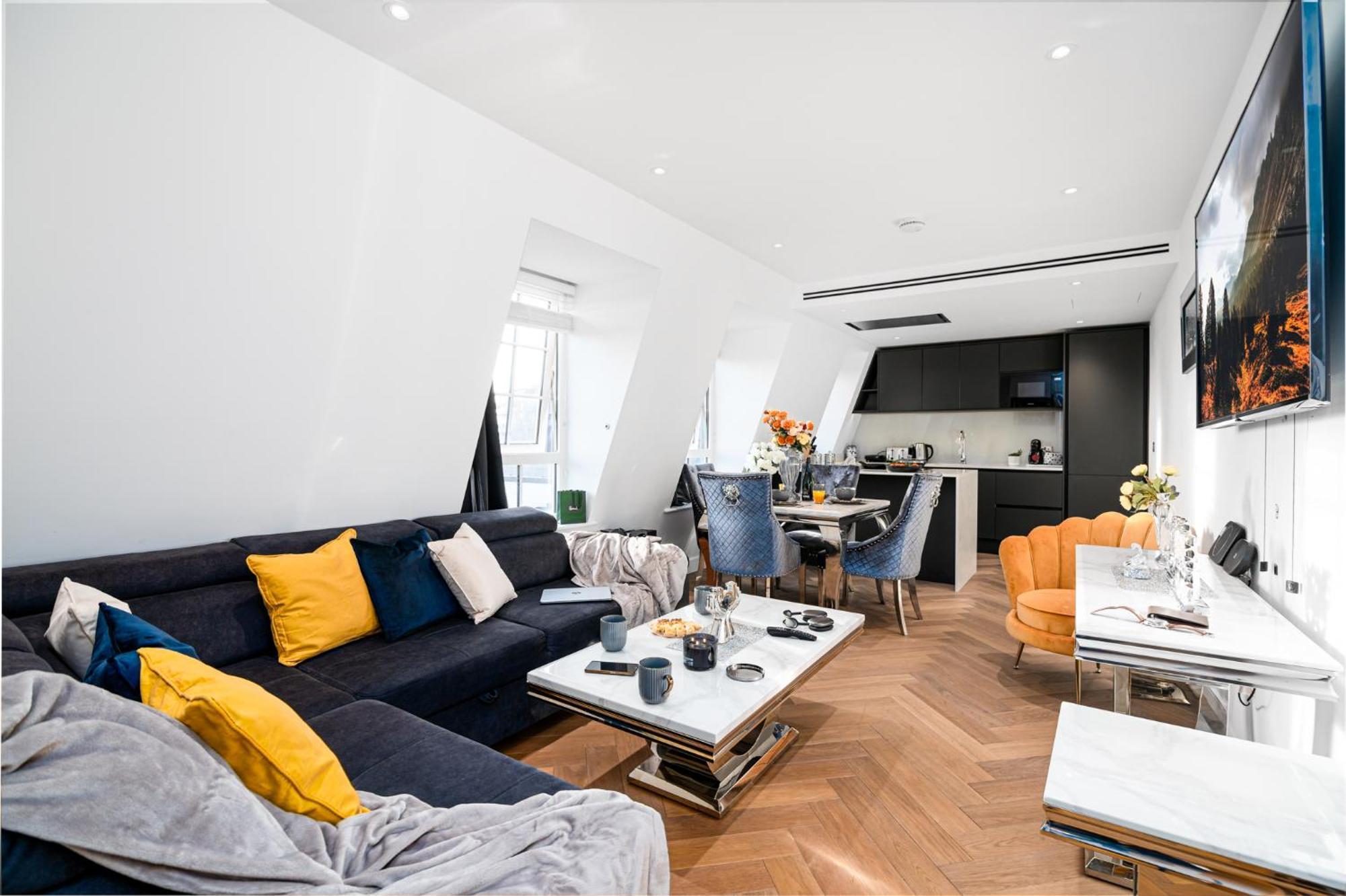 לונדון Stunning 1-Bedroom Penthouse In Marble Arch 72 מראה חיצוני תמונה