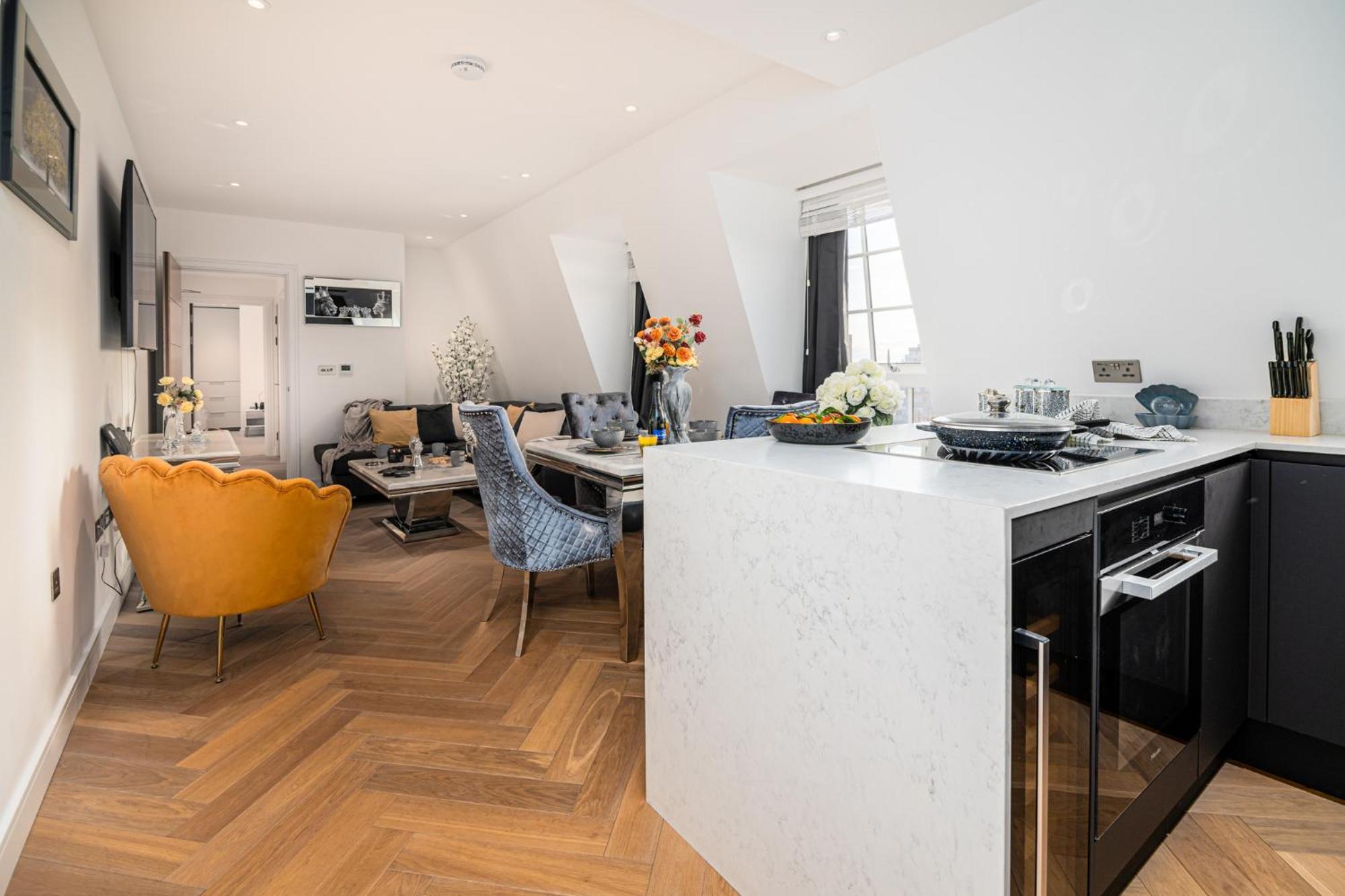 לונדון Stunning 1-Bedroom Penthouse In Marble Arch 72 מראה חיצוני תמונה