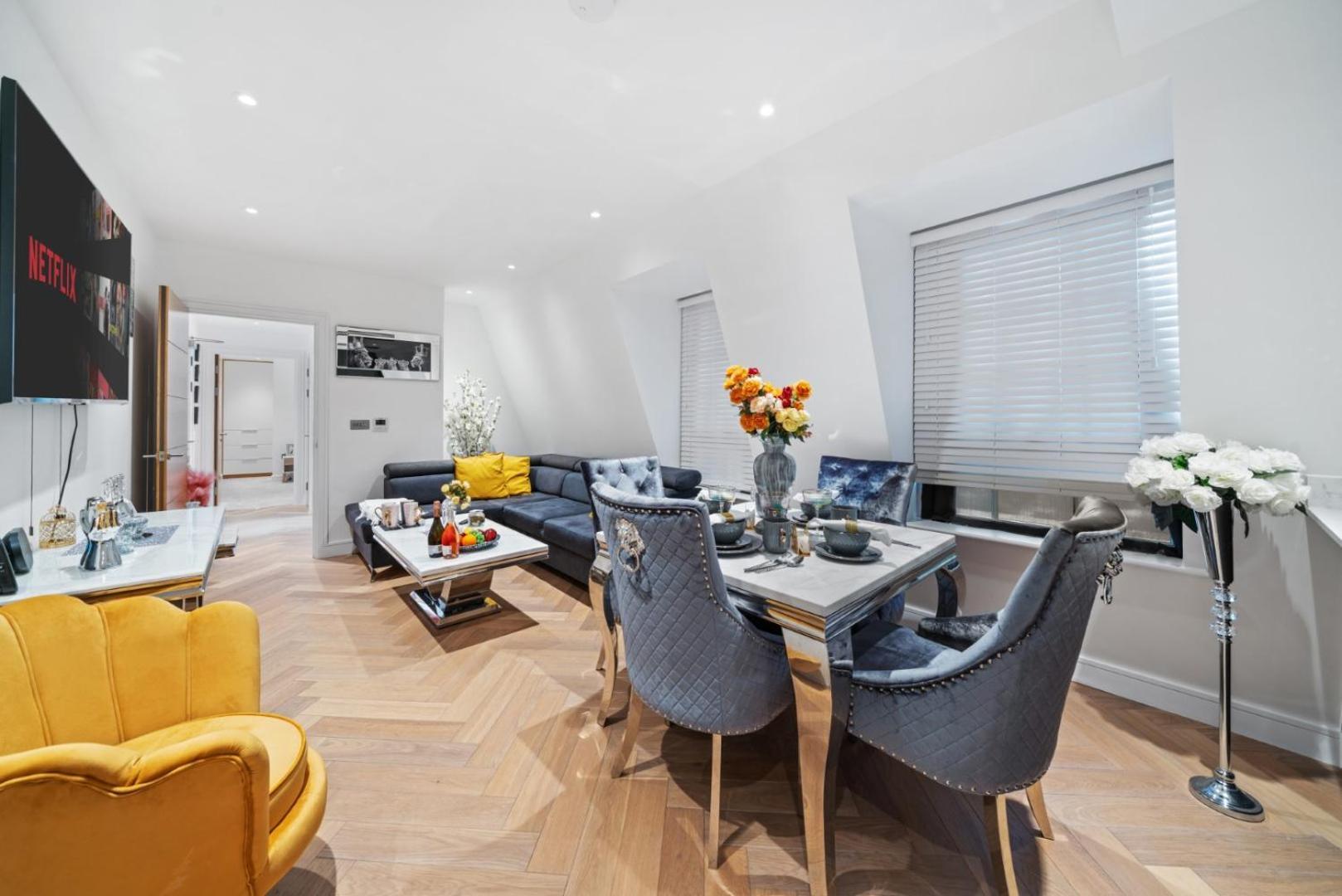 לונדון Stunning 1-Bedroom Penthouse In Marble Arch 72 מראה חיצוני תמונה