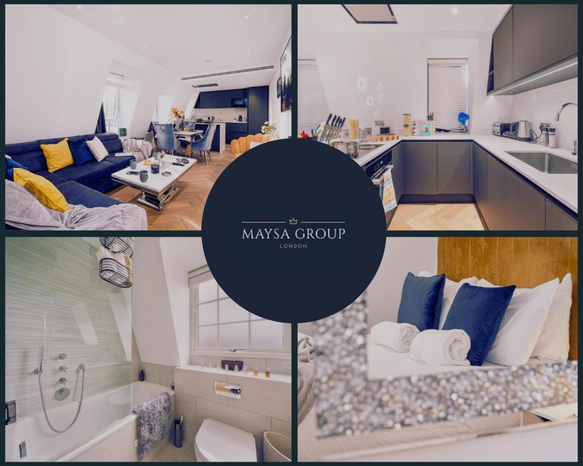 לונדון Stunning 1-Bedroom Penthouse In Marble Arch 72 מראה חיצוני תמונה